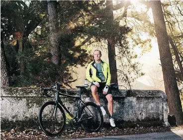  ?? MATHEW SCOTT FOR BLOOMBERG MARKETS ?? Money manager Stan Miranda quickly realized joining a club of Lycra-wearing finance and technology executives who bike in Silicon Valley would be good for networking.