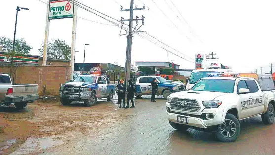  ?? ESPECIAL ?? Hechos de insegurida­d provocan que algunos habitantes salgan de la entidad para protegerse.