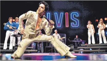  ?? FOTO: PATRICK PFEIFFER ?? Nils Strassburg will am 1. Februar als „ bester Elvis- Interpret“für Furore sorgen.