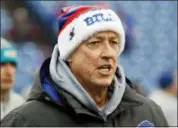  ?? BILL WIPPERT — THE ASSOCIATED PRESS FILE ?? Bills Hall of Fame quarterbac­k Jim Kelly has once again been diagnosed with oral cancer. Kelly released a statement through his publicist Thursday saying he is “shocked and deeply saddened” by the news, and vows to once again to fight to overcome the...