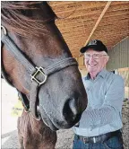  ?? CHERYL CLOCK
THE ST. CATHARINES STANDARD ?? Bill Galvin is organizing the Youth Literary Derby. He encourages kids to write stories about horses.