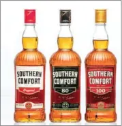  ?? TONY CENICOLA/THE NEW YORK TIMES ?? Different types of Southern Comfort liquor in New York, May 5.