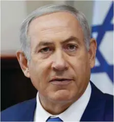  ??  ?? Netanyahu