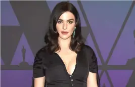 ?? KEVIN WINTER/GETTY IMAGES ?? “The Favourite” star Rachel Weisz arrives at the Academy of Motion Picture Arts and Sciences’ Governors Awards on Nov. 18 in Hollywood.