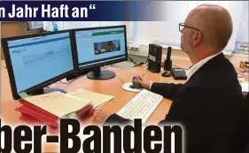  ??  ?? Oberstaats­anwalt Wolfgang Klein (61) macht kurzen Prozess mit Autodieben. Besonders hat er internatio­nale Banden im Visier.