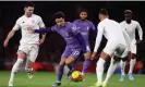  ?? Childs/Action Images/Reuters ?? Curtis Jones could return for Liverpool against Sheffield United after being out of action since 17 February. Photograph: Matthew