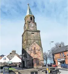  ?? ?? Tower of strength Girvan’s Stumpy Tower remains a bright spot