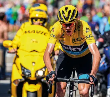  ??  ?? Chris Froome is chasing a fifth Tour de France win at this year’s race