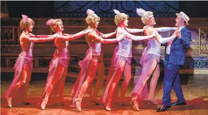  ?? KARLI CADEL ?? “La Cage aux Folles” will be the first show Cygnet Theatre stages in 2021. It closed after one preview performanc­e last year.