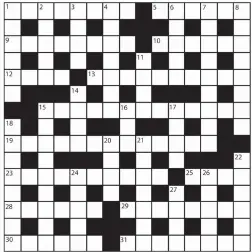  ?? PRIZES of £20 will be awarded to the senders of the first three correct solutions checked. Solutions to: Daily Mail Prize Crossword No. 15,746, PO BOX 3451, Norwich, NR7 7NR. Entries may be submitted by second-class post. Envelopes must be postmarked no l ??