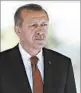  ?? AP ?? Turkish President Recep Tayyip Erdogan will visit Washington next week.