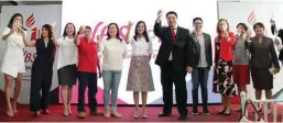  ??  ?? MAKING THE FUTURE BRIGHT From left: Nicole Cordoves, Patricia Ramos, Quezon City councilor Irene Belmonte, Quezon City councilor Hero Bautista, Quezon City councilor Marra Suntay, Quezon City vice mayor Joy Belmonte, NBS College president Adrian Ramos, Mercato Centrale co-founder RJ Ledesma, NBS College vice president for administra­tion June Sebastian, NBS College vice chair Dr. Lydia Echauz, NBS College vice president for academics Dr. Cecilia Anido