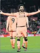  ?? FOTO: GYI ?? Salah, en racha ‘Pichichi’ con 12 goles