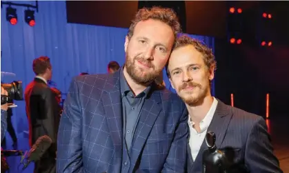  ?? ?? Stef Aerts, right, at the Ensors awards ceremony. He said changes had been made with ‘good intentions’ but had come too early for the industry. Photograph: REX/Shuttersto­ck