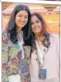  ??  ?? Ruchi Sibal and Aditi Kapoor, founders of HT Palate and Imagine Fest