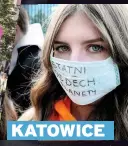  ??  ?? WRITE STUFF Young women in Poland and Germany make thoughts known KATOWICE