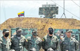  ?? ARCHIVO ?? Daños. En abril, el Ministerio de Defensa y la FAE denunciaro­n un posible deterioro del aparado debido al clima.