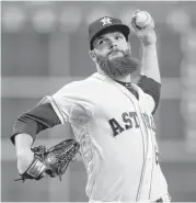  ?? Karen Warren / Houston Chronicle ?? Entering Saturday, the Astros’ Dallas Keuchel had the best ERA among major league starters at 1.84.