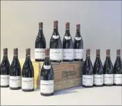  ?? (Photo DR) ?? 992 bouteilles de vin ont été vendues lors de cette vente aux enchères.