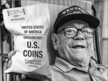  ?? ?? UNSEARCHED: Pictured above are the unsearched Vault Bags being handed over to California residents who call the National Toll-Free Hotline before the 48-hour deadline ends. And here’s the best part. Each Vault Bag is loaded with over 200 U.S. Gov’t issued coins, including all the coins pictured in today’s publicatio­n, some dating back to the 1800’s and worth up to 50 times their face value. Each coin is verified to meet a minimum collector grade of very good or above before the bags are securely sealed and the dates and mint marks are never searched by Federated Mint to determine collector value.