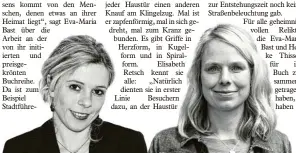  ?? Foto: Robin Heuser, Bast Medien ?? Die Autorinnen Eva‰Maria Bast und Heike Thissen (von links).