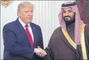  ?? AFP FILE ?? Donald Trump and Prince Mohammed in March 2017.