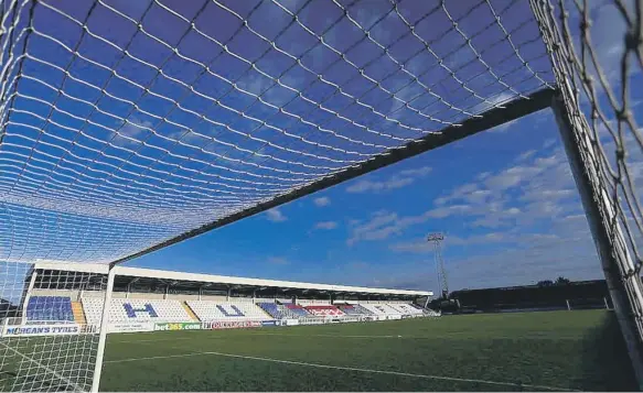  ??  ?? Hartlepool United’s Victoria Park.