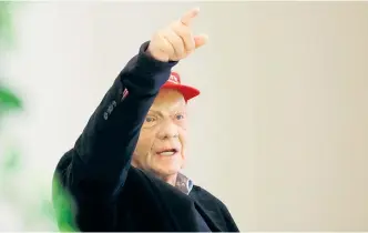  ??  ?? Niki Lauda ist wieder einmal im Clinch mit der Gewerkscha­ft. Er sucht Crews für seine Flieger, auch über eine Leasingfir­ma wie einst bei Flyniki.