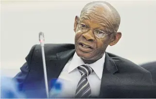  ?? /Trevor Samson ?? In charge: Acting national director of public prosecutio­ns Silas Ramaite says there have been improvemen­ts at the NPA since he took over the reins.