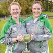  ??  ?? Aoife Marren (left) of Curry is one of the dancers. Aoife won the county Junior title with Curry. (Also in picture her sister Therese).