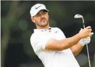  ?? ROBERT F. BUKATY AP ?? Brooks Koepka was one of the first to speak out against a rival league, but now he’s joining the Saudi-backed tour.