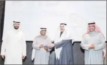  ?? ?? Mr. Jassim Mustafa Boodai honors engineer.