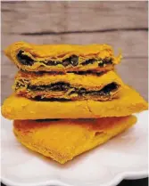  ?? ?? Far left, the classic Jamaican Beef Patty.