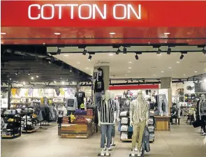  ??  ?? Internatio­nal clothing retailers such as Zara and Cotton On, above, have pushed local retailers such as Mr Price and Woolworths, below, to change how they operate.