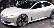  ??  ?? BMW’s iVision Dynamics Electric Concept Car.