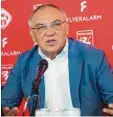  ?? Foto: dpa ?? Felix Magath kann dem Videobewei­s nicht viel abgewinnen.