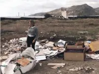  ?? Foto: Ciudadanos ?? Lourdes García kritisiert die stetige Zunahme unkontroll­ierter Müllkippen.