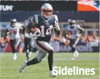  ?? ASSOCIATED PRESS FILE PHOTO ?? The Patriots have traded wide receiver Brandin Cooks to the Rams for Los Angeles’ first-round draft pick, 23rd overall. In the Tuesday deal, New England also sends a fourth-round choice to the Rams, who give the Patriots a sixth-rounder.