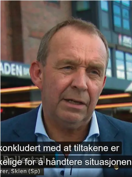  ??  ?? KORONA: TV-intervjuet med Trond Ballestad og Robin Kåss skal ha vaert avgjørende for at myndighete­ne grep inn.