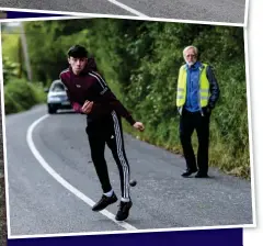  ?? ?? TAKING AIM: (clockwise from main) Armagh’s Kelly Mallon lets it rip with Donncha Spillane, Shane Dennehy and Patrick Sexton giving it their all in the North Cork Road Bowling Championsh­ips