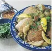  ?? SARA MOULTON/ THE ASSOCIATED PRESS ?? Couscous makes a tasty bed for baked chicken.