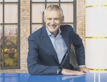  ?? PICTURES: PA ?? Jeremy Vine and co-presenter Storm Huntley, main; in the studio, above