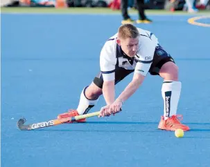  ?? ?? Phil Cowell swept home a consolatio­n goal for Maidenhead.