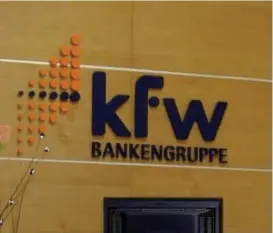  ??  ?? BANCO ALEMÃO KFW IPEX-BANK