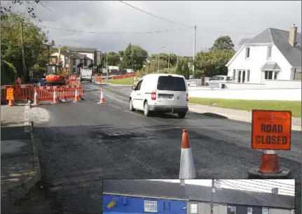  ??  ?? A number of businesses in The Duffry were negatively impacted by roadworks outside their premises.