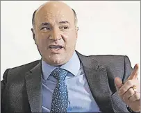  ??  ?? Kevin O’Leary