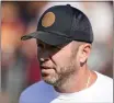 ?? ALEX BRANDON — THE ASSOCIATED PRESS, FILE ?? Commanders offensive coordinato­r Scott Turner, above in August, is joining the Raiders’ staff.