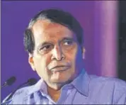  ?? MINT/FILE ?? Union commerce minister Suresh Prabhu