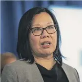  ?? ASHLEE REZIN GARCIA/SUN-TIMES FILE PHOTO ?? Jadine Chou, CPS chief of safety and security, says in a letter that “CPS and CPD are working together” to place officers in schools in accordance with the schools’ votes.