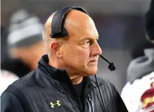  ?? GETTY IMAGES ?? NOT ENOUGH: BC has fired head football coach Steve Addazio, according to an AP report, despite leading the Eagles to bowl eligibilit­y with a win on Saturday,